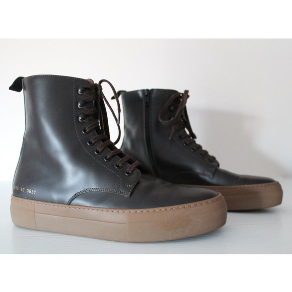 Common Projects x Robert Geller Combat Boot / Size 42 / US 9 / Brown - Picture 2 of 12